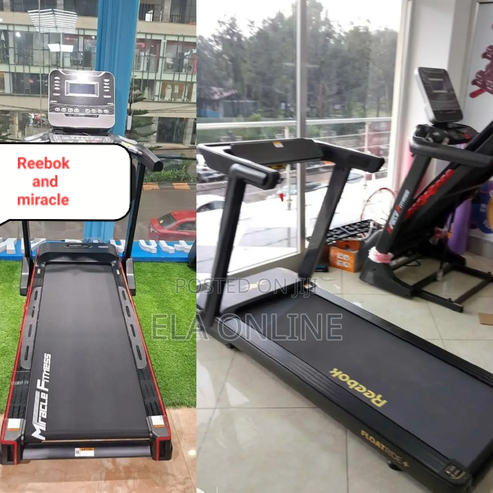 የአውሮፓ መደበኛ ጥራት ያለው Reebok Miracle Treadmills