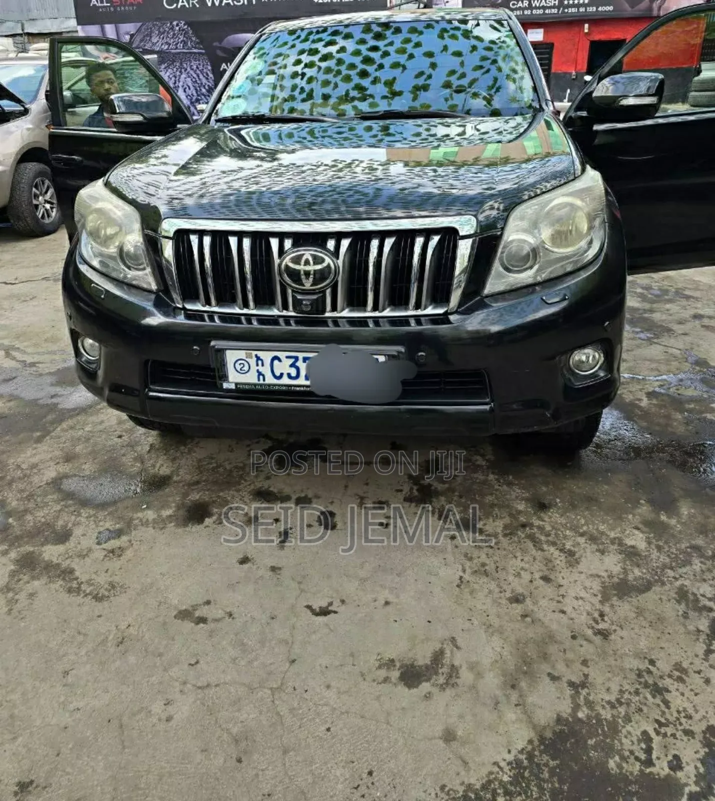Toyota Land Cruiser Prado 2014 Matt Black