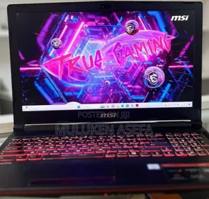 New Laptop MSI GS63 Stealth 8RE 16GB Intel Core I7 HDD 256GB