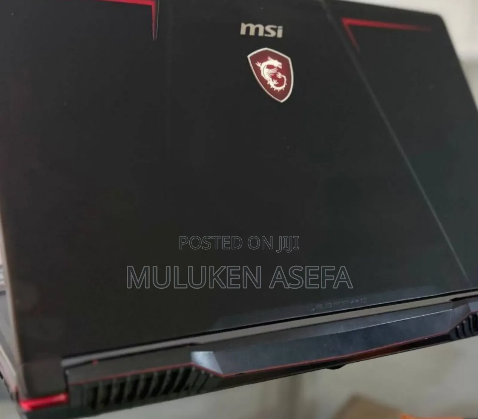 New Laptop MSI GS63 Stealth 8RE 16GB Intel Core I7 HDD 256GB