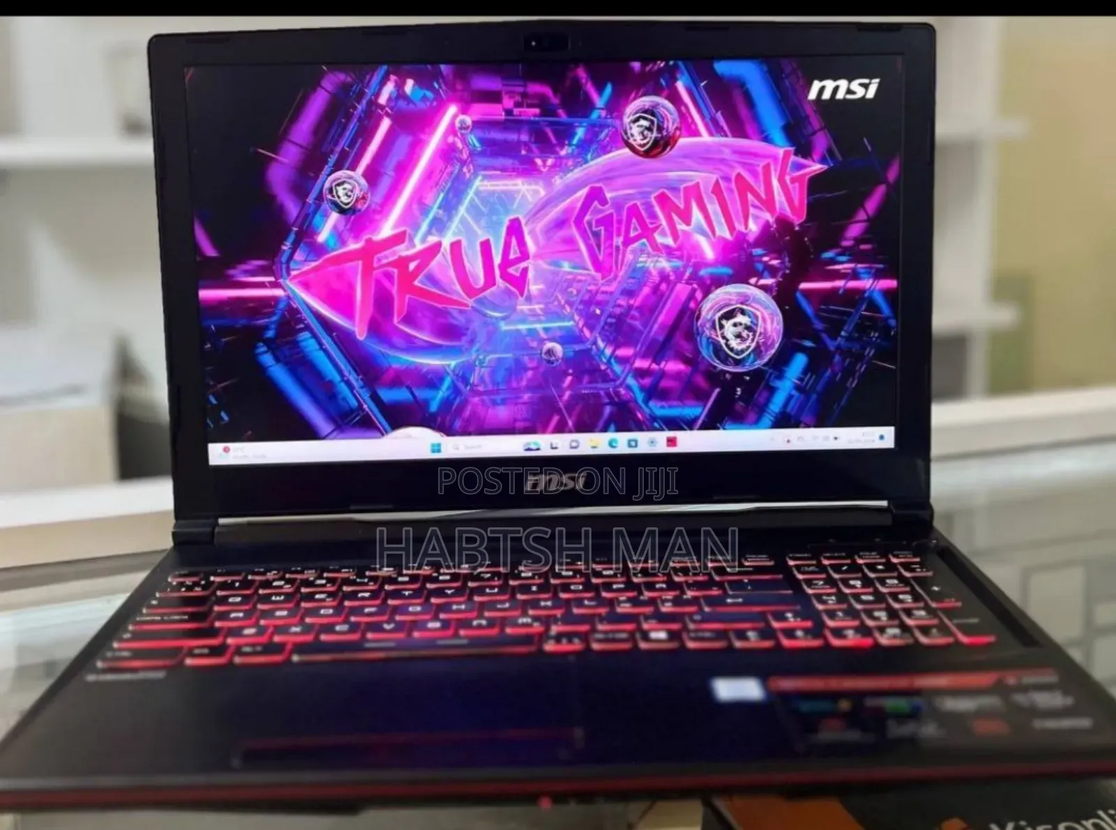 New Laptop MSI GF63 16GB Intel Core I7 HDD+SSD 1T
