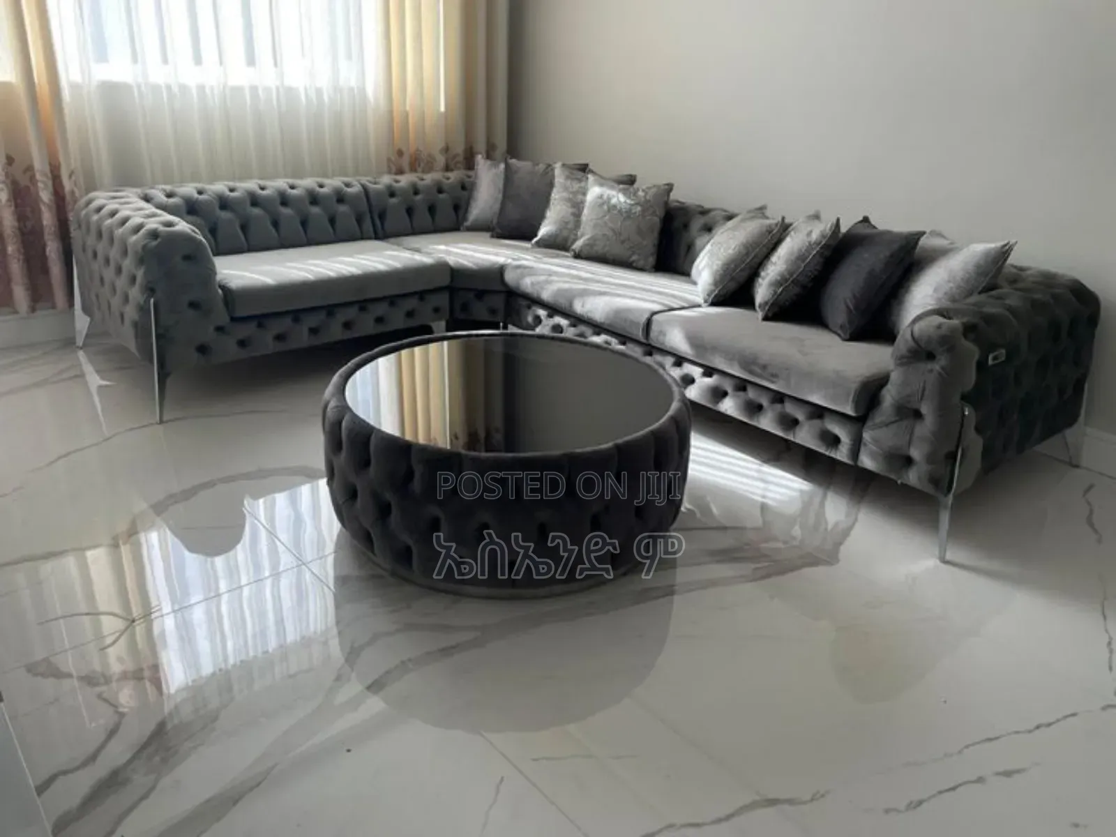 Sabrina Corner Sofa Design With Table