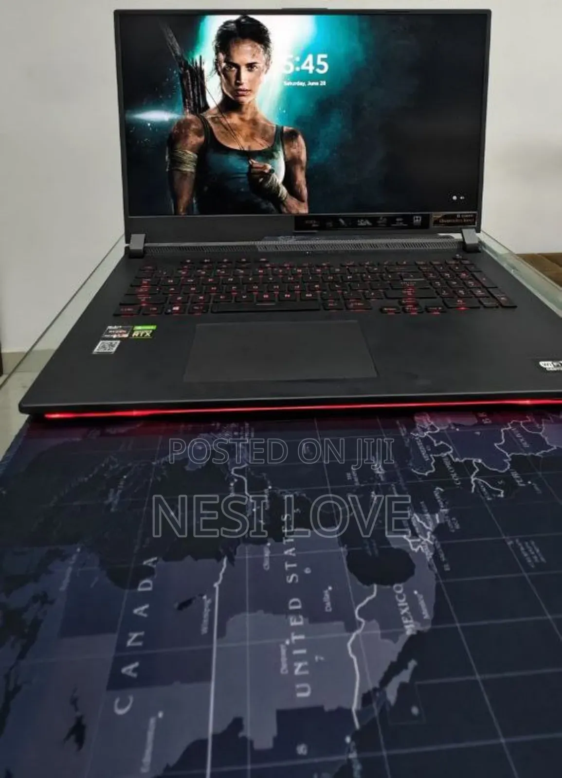 New Laptop Asus ROG Strix G17 16GB AMD Ryzen 9 SSD 1T