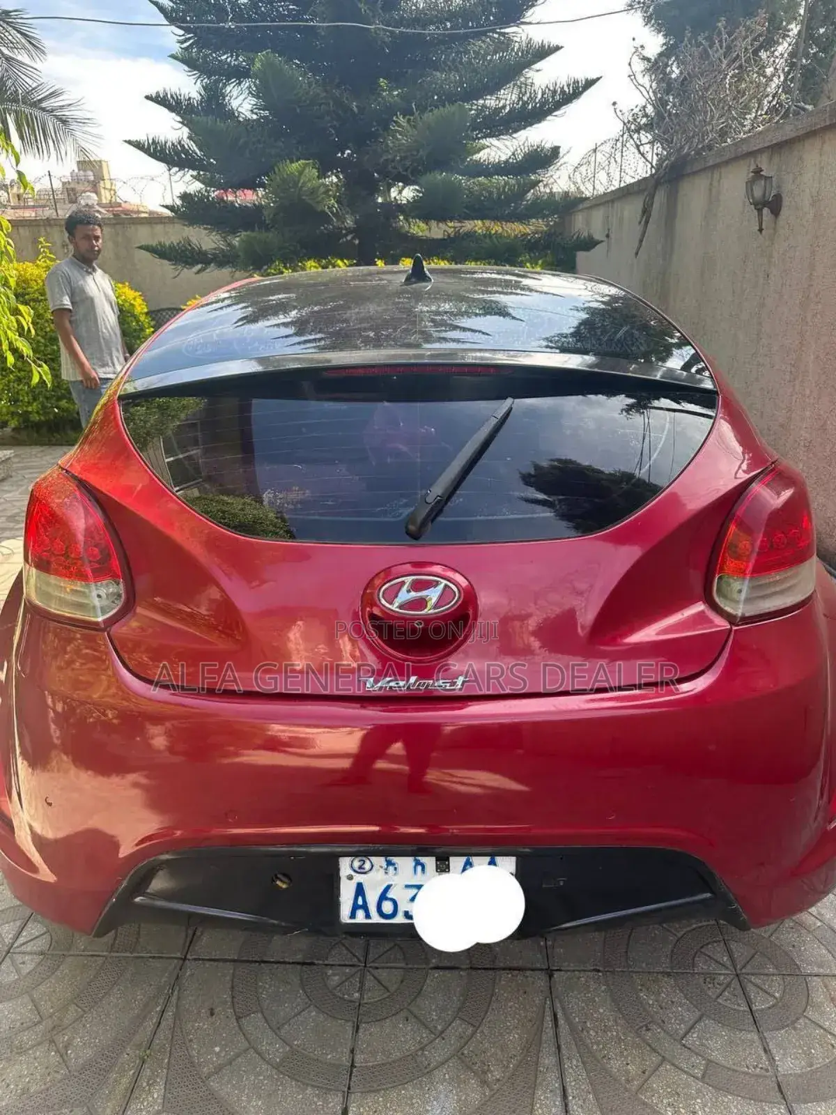 Hyundai Veloster Automatic 2012 Red