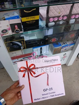 ለሴቶች ለልደት፣ለምርቃት ስጦታ የሚሆን Haino-Teko Gp-25 Smart Watch