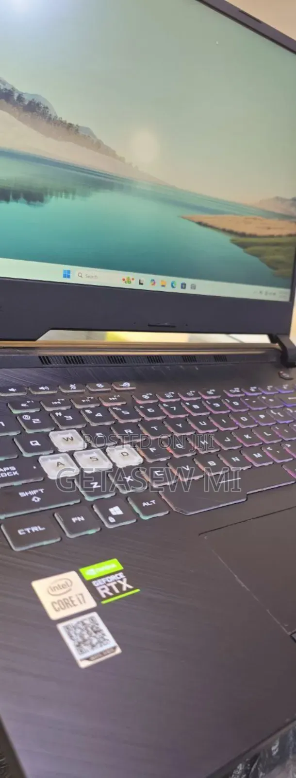 New Laptop Asus ROG Strix G15 16GB Intel Core I7 SSD 512GB