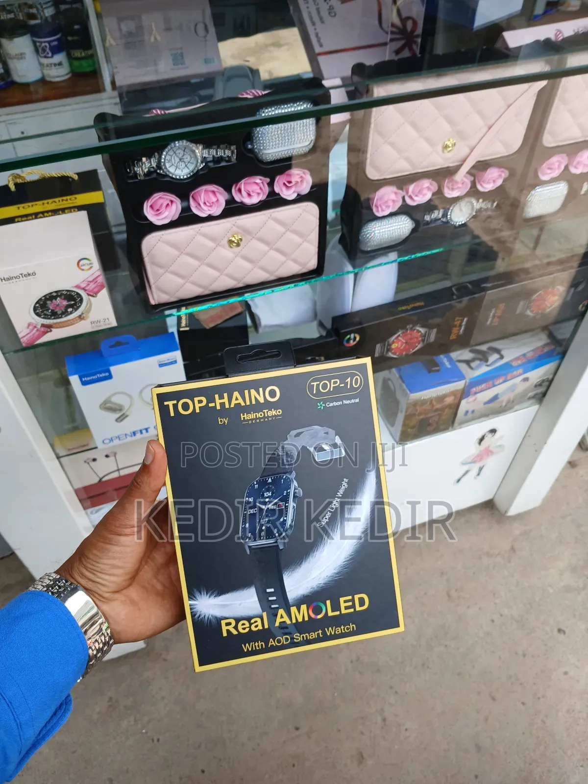 ለወንዶች ስጦታ የሚሆን Haino-Teko Top-10 Smart Watch