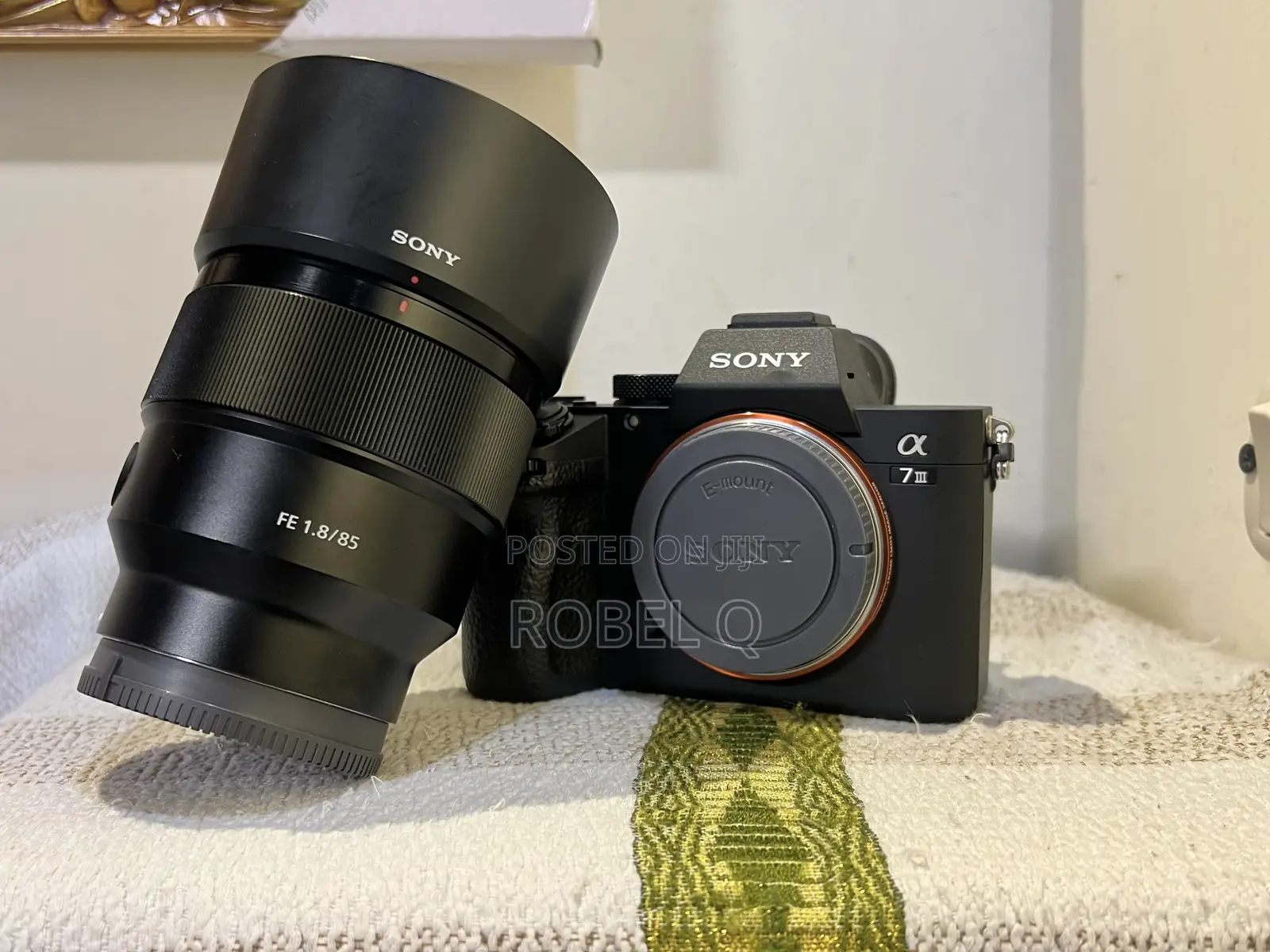Sony Alpha 7 Iii With 85mm F1.8 Prime Lens