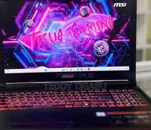 New Laptop MSI GF63 8GB Intel Core I7 SSD 256GB