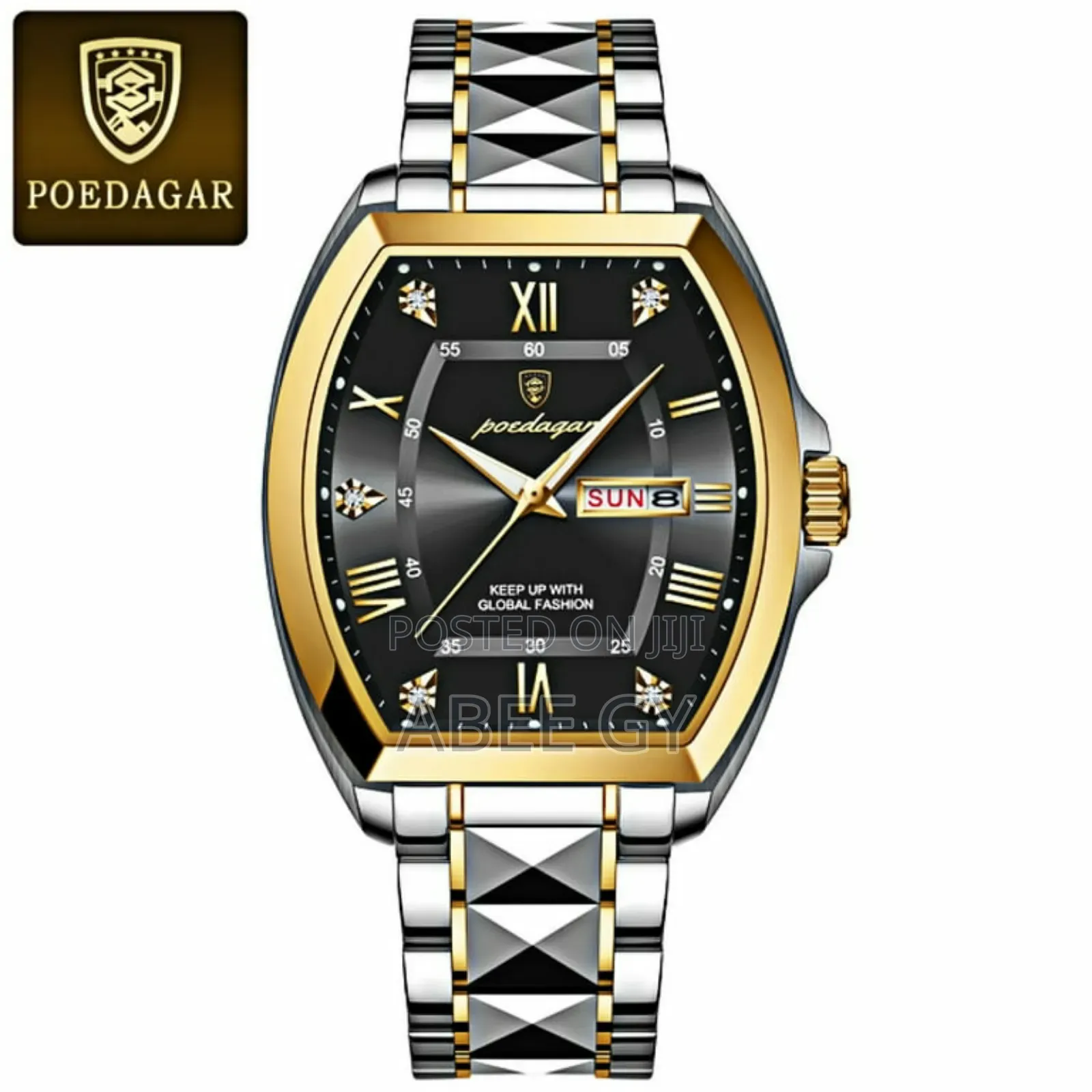 Poedagar Luxury Quartz Watches for Man 958 High Quality