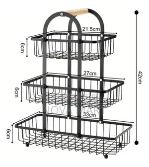 Canasta for Fruits and Vegetables(3tier)