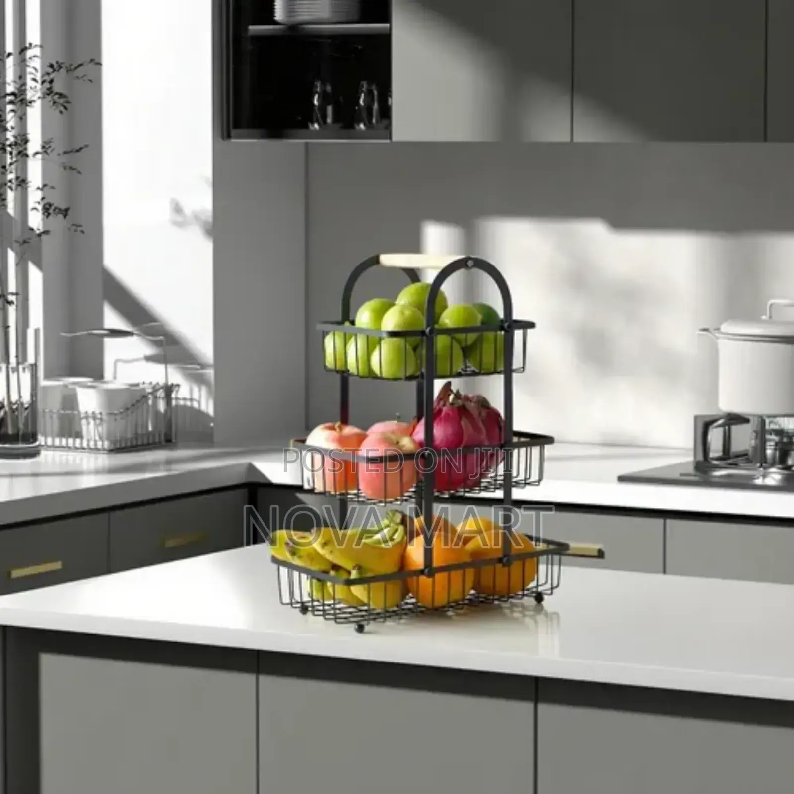 Canasta for Fruits and Vegetables(3tier)