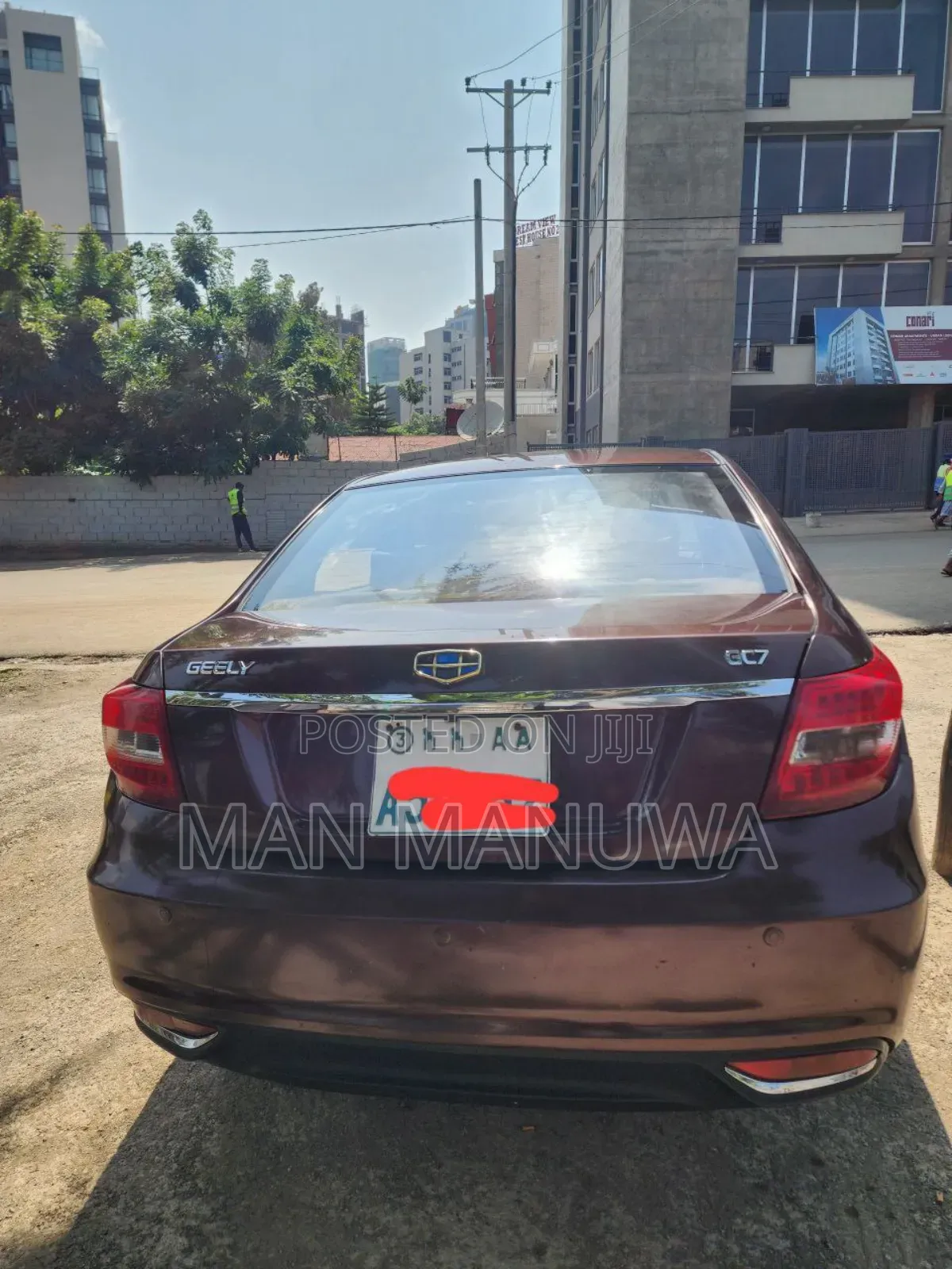 Geely Emgrand EC7 Sedan 1.5 Comfort 2017 Brown