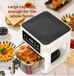 Photo - Sutai Air Fryer 8ሊትር Air Fryer: ሙሉለሙሉ መስታወት የሆነ