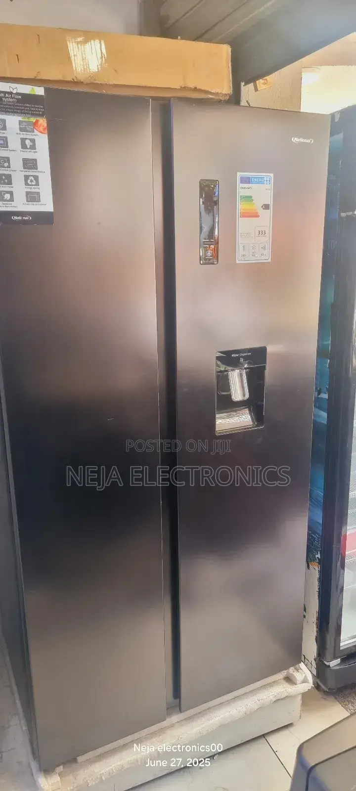 National Refrigerator Nat255 Side by Side for in Delivery