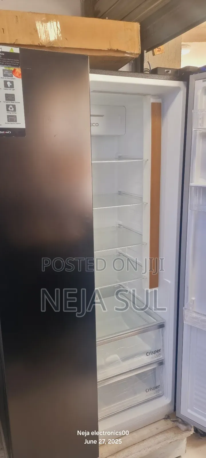National Refrigerator Nat255 Side by Side for in Delivery
