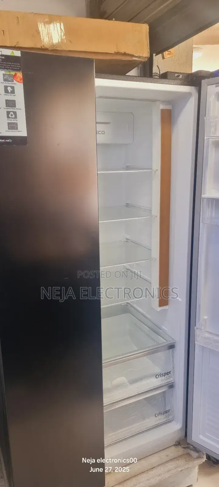 National Refrigerator Nat255 Side by Side for in Delivery