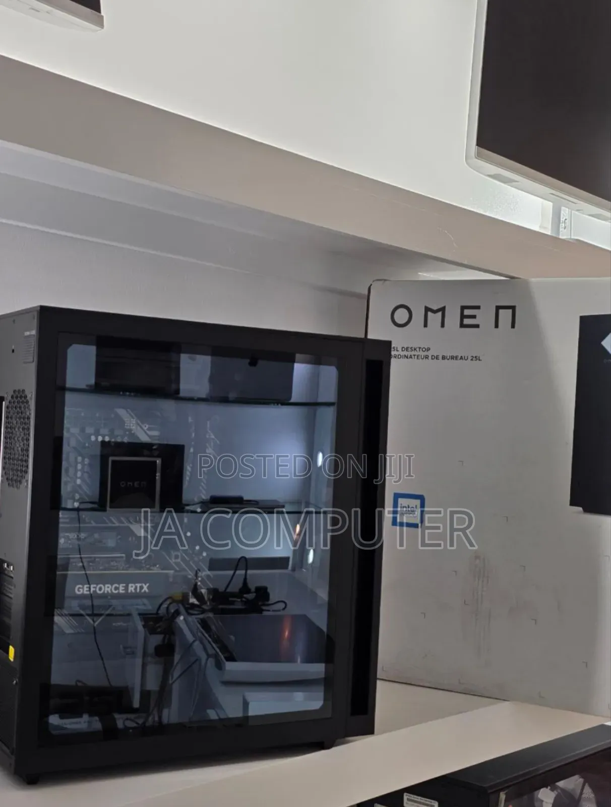 New Desktop Computer HP Omen 25L 32GB Intel Core I7 SSD 1T