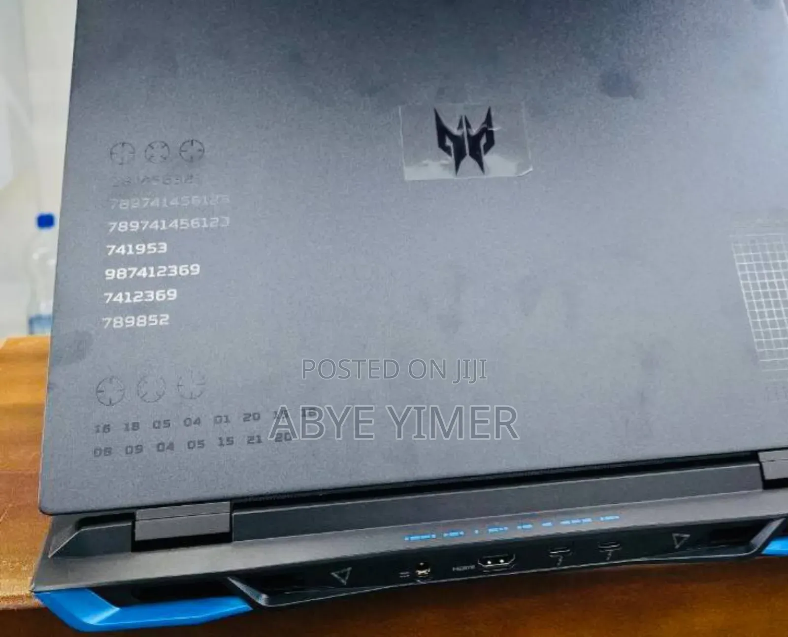 New Laptop Acer Predator Helios 300 32GB Intel Core I9 SSD 1T