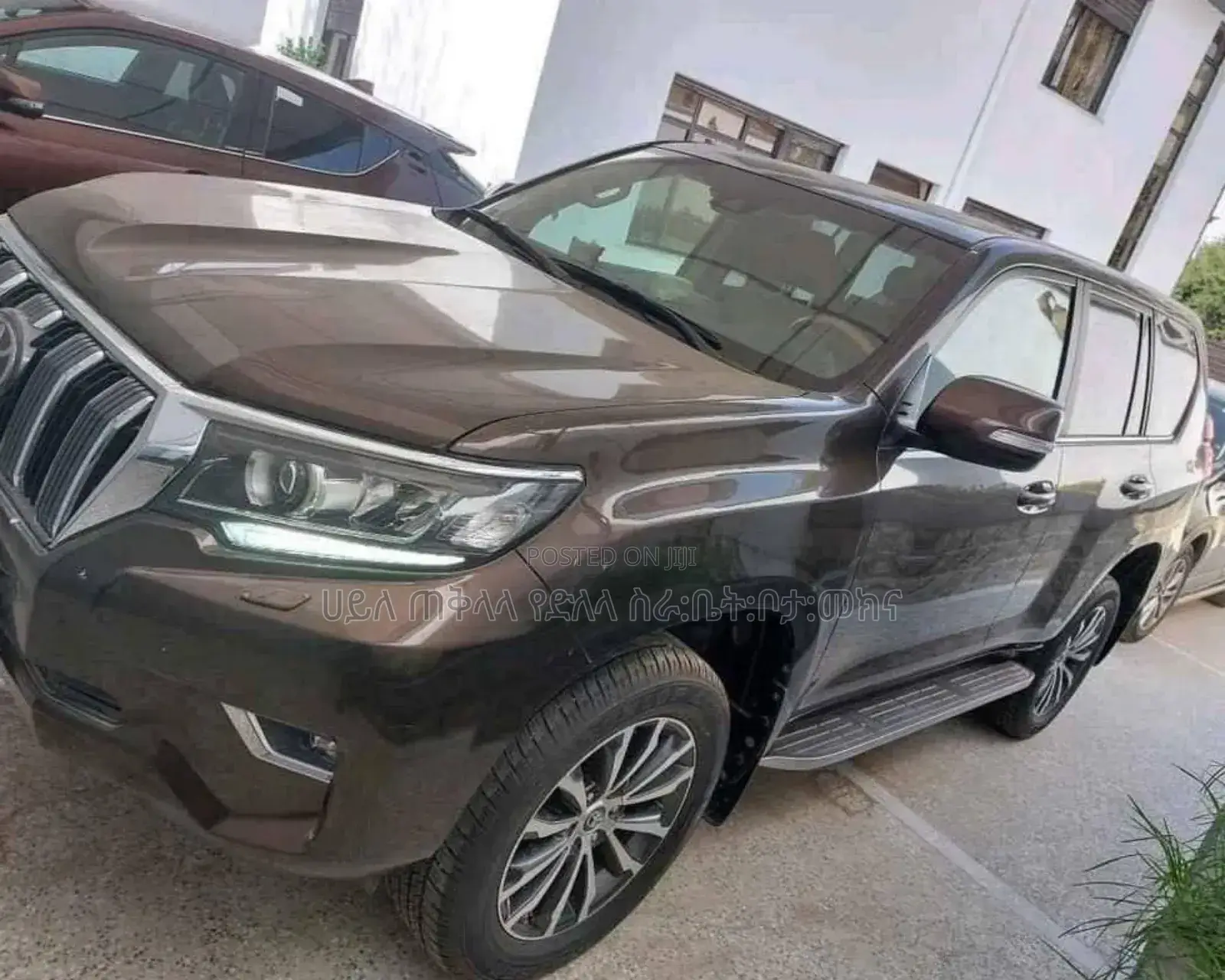 Toyota Land Cruiser Prado 2021 Burgundy