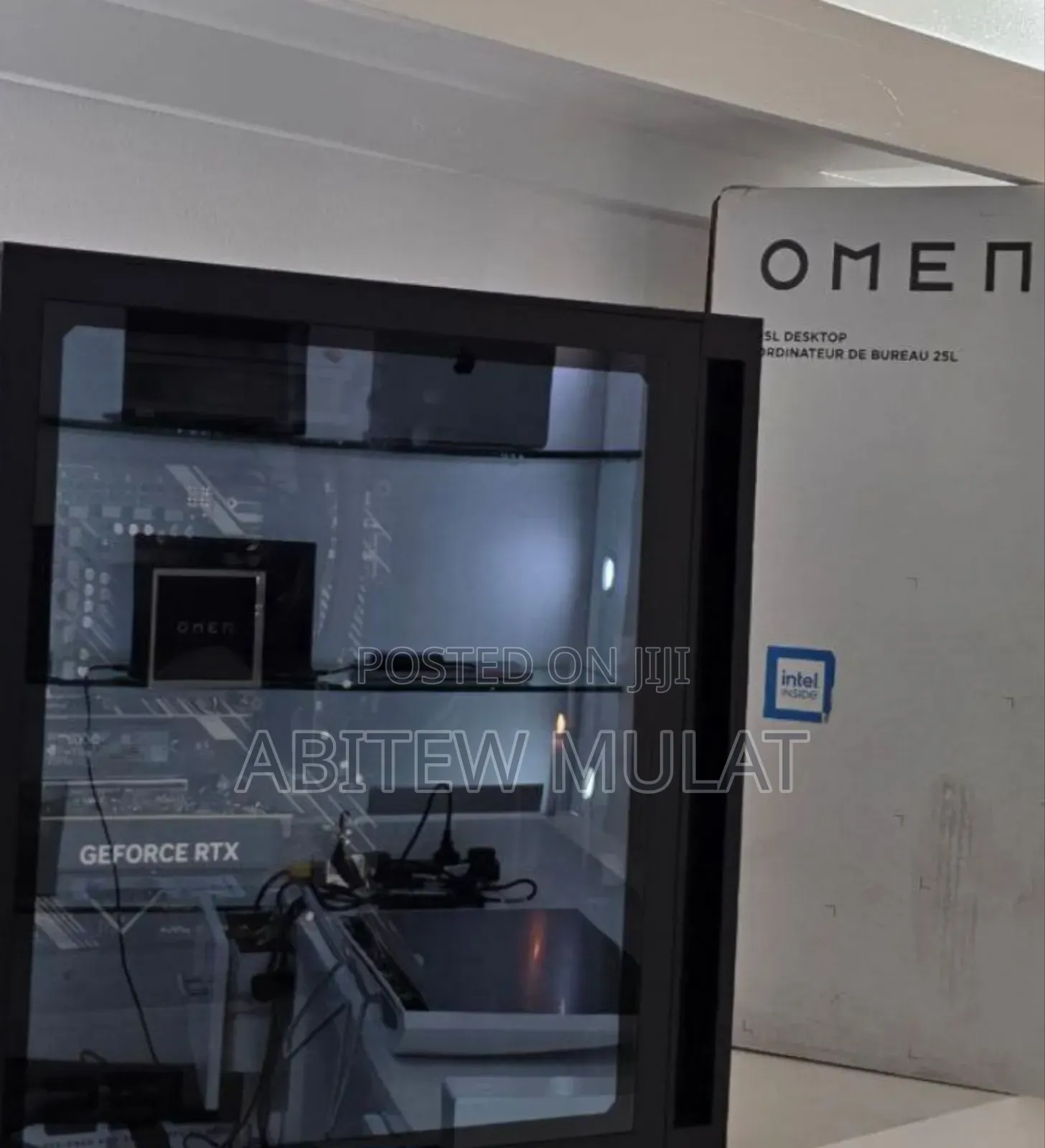 New Desktop Computer HP Omen 25L 32GB Intel Core i7 SSD 1T