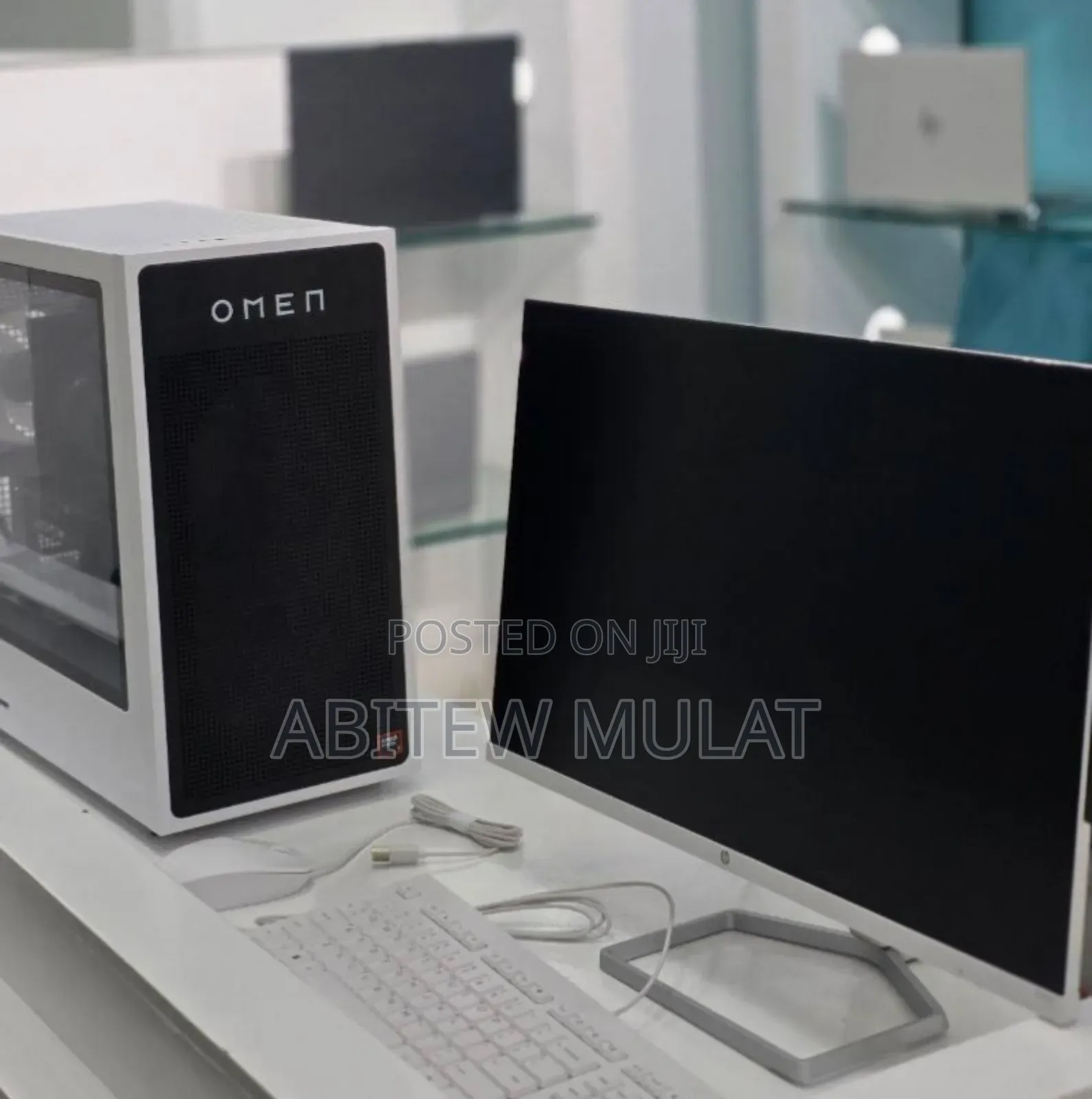 New Desktop Computer HP Omen 30L 32GB AMD Ryzen 7 SSD 1T