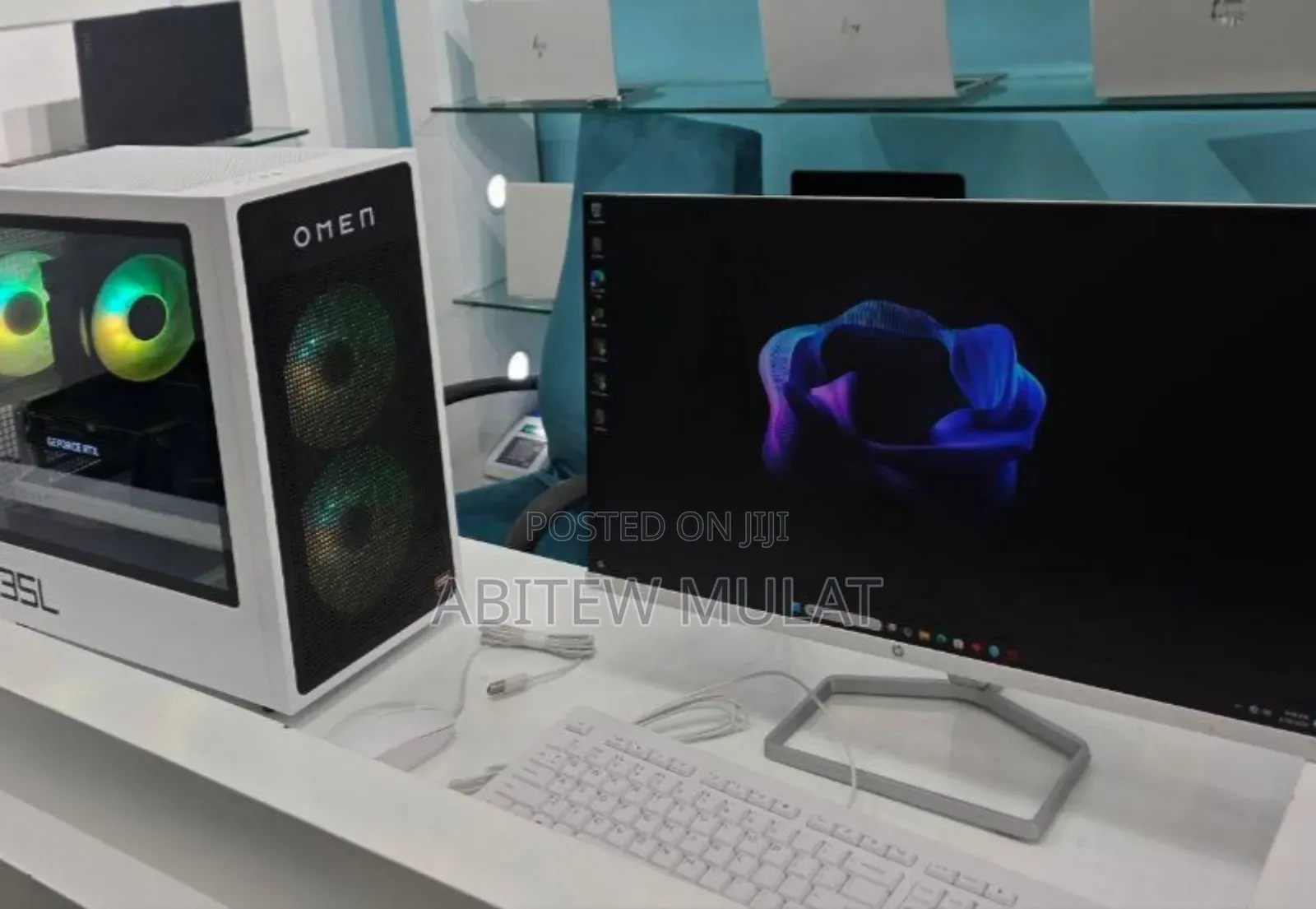 New Desktop Computer HP Omen 30L 32GB AMD Ryzen 7 SSD 1T