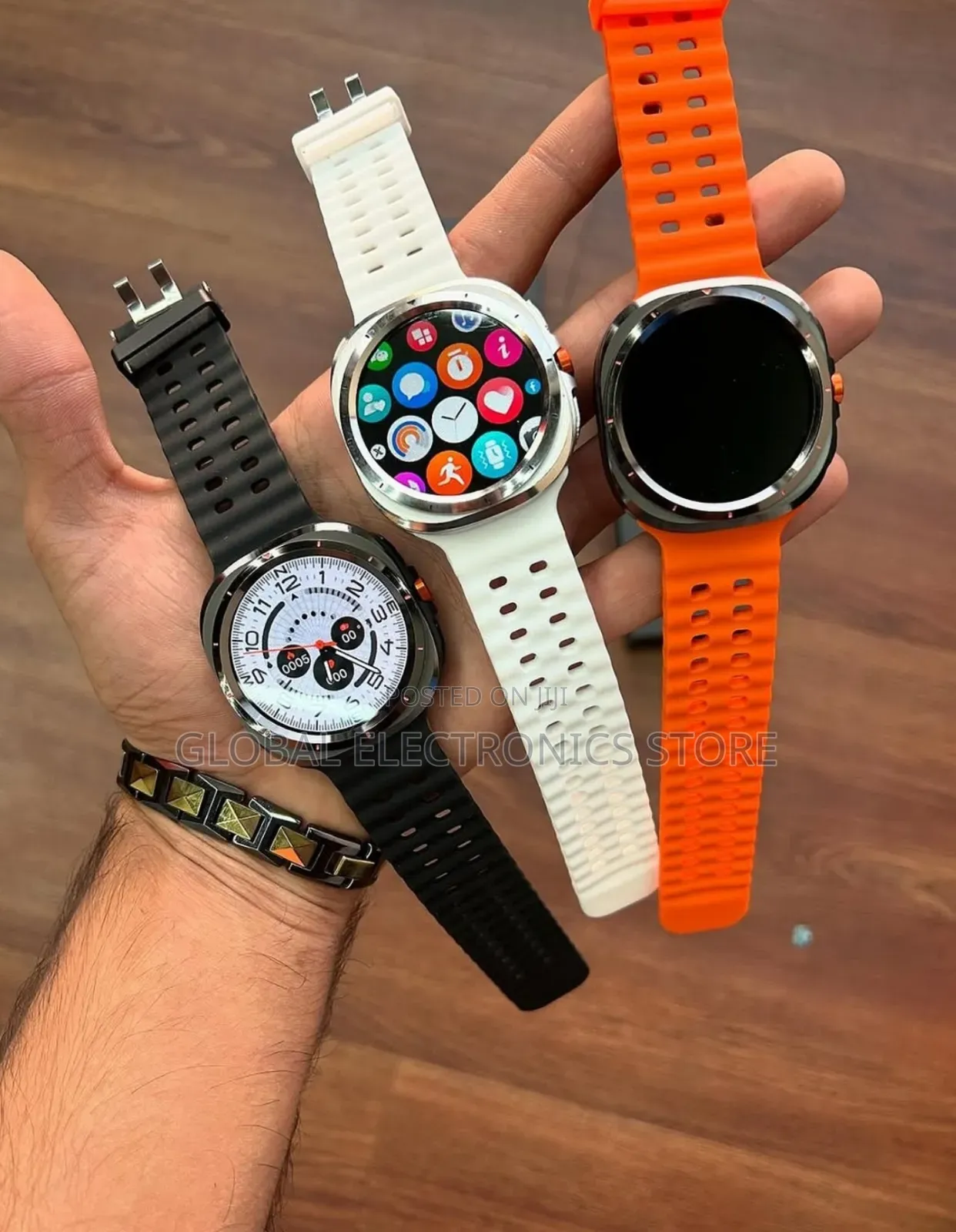 Samsung Galaxy Ultra Smart Watch With 3 Color Option