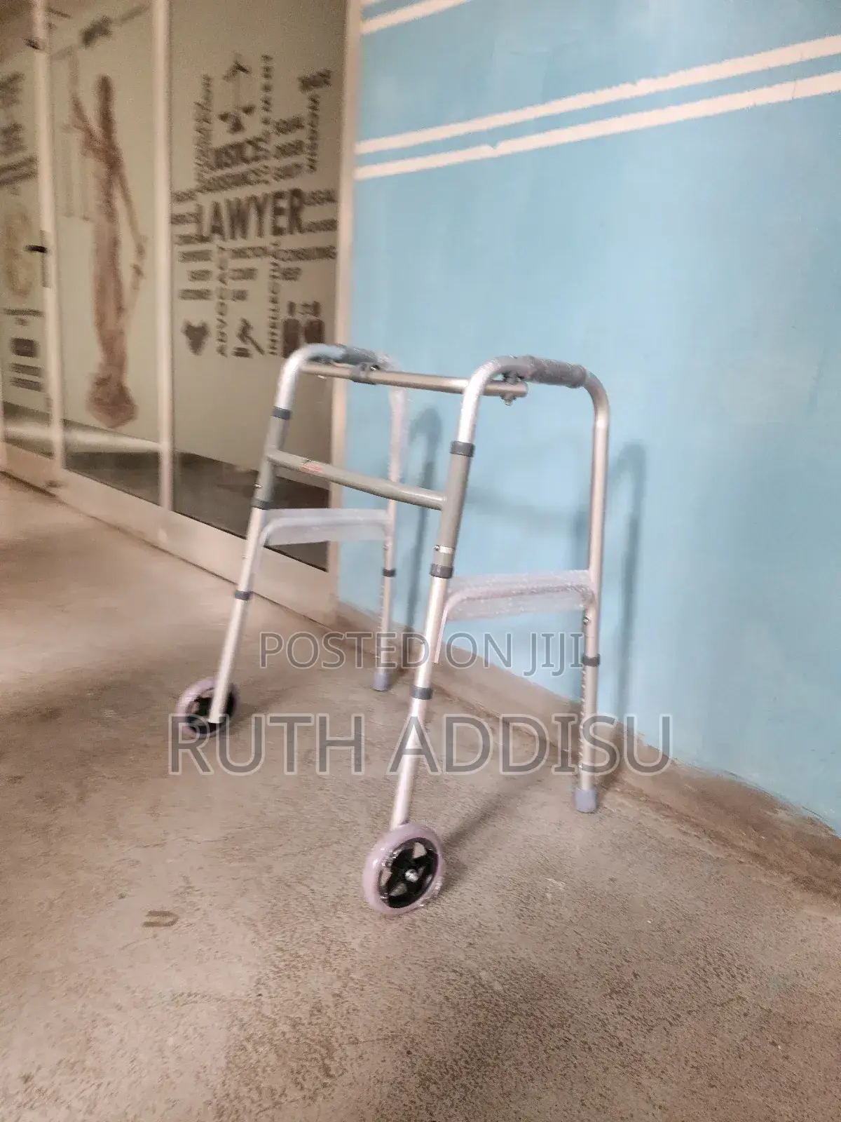 Walker Medical Foldable Ealderly Walking Aid吧畾walker New