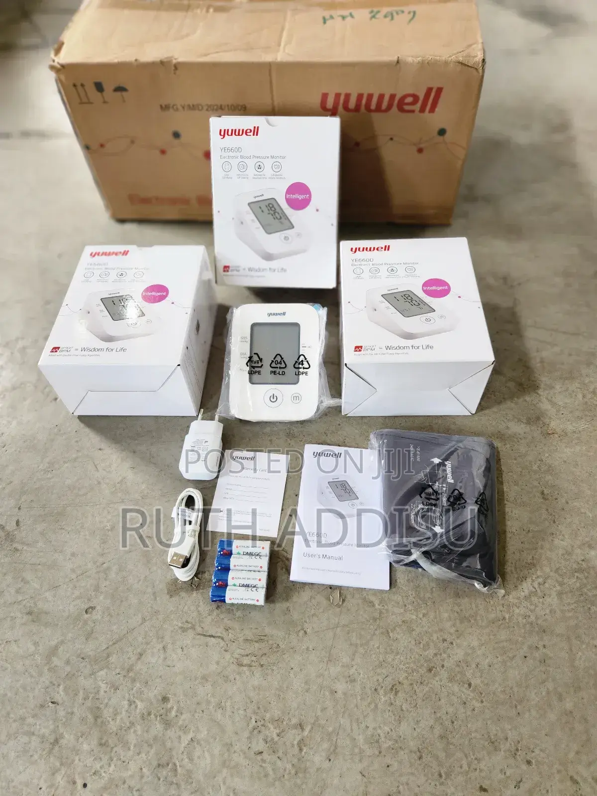 Digital Blood Pressure Monitor米飯bp Home Use and Clinic Bp