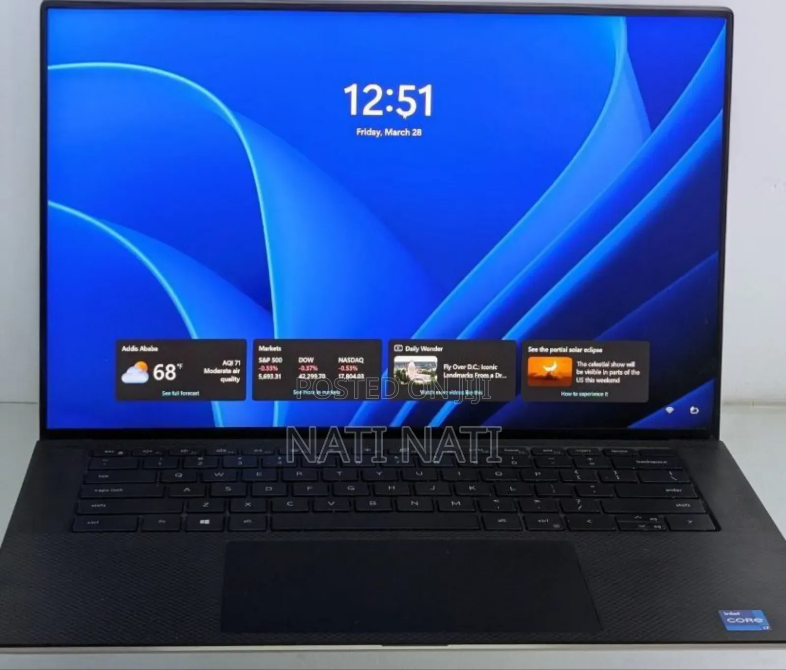 New Laptop Dell XPS 13 16GB Intel Core I7 SSD 512GB
