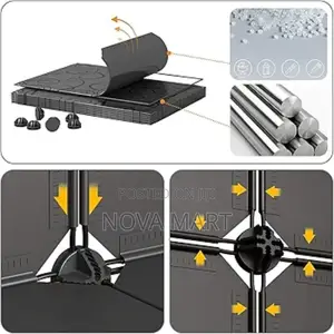 Transparent Single Door Shoe Rack Dustproof Plastic