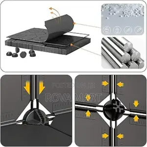 Transparent Single Door Shoe Rack Dustproof Plastic
