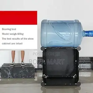 Transparent Single Door Shoe Rack Dustproof Plastic