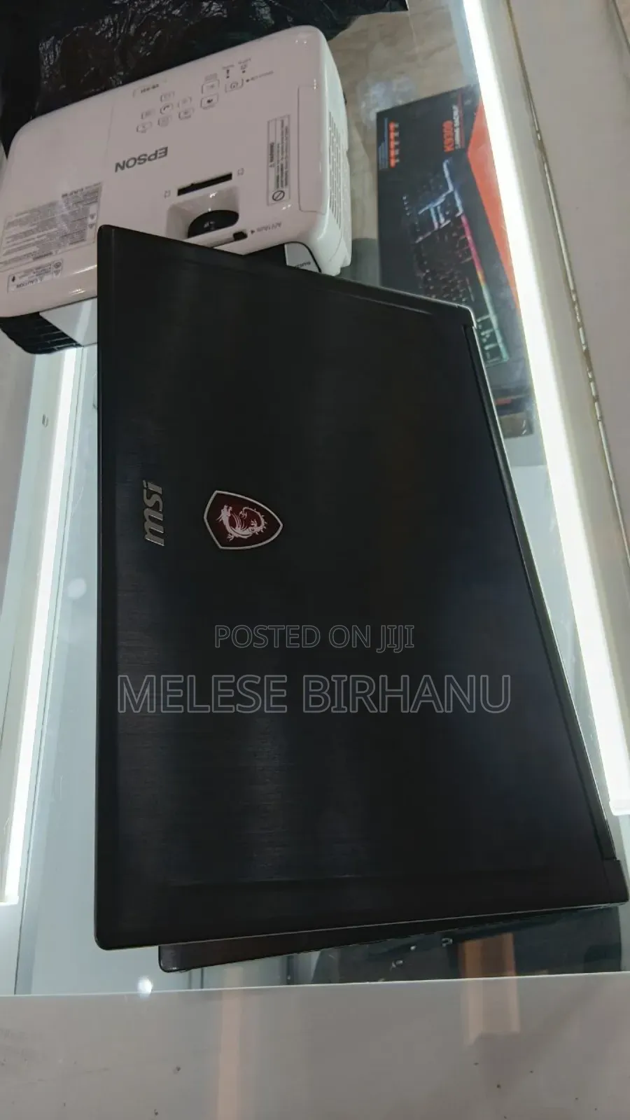 New Laptop MSI GS63 Stealth 8RE 16GB Intel Core I7 HDD+SSD 1T