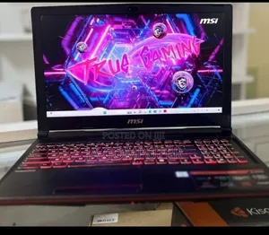 New Laptop MSI GF63 16GB Intel Core I7 SSHD (Hybrid) 1.5T