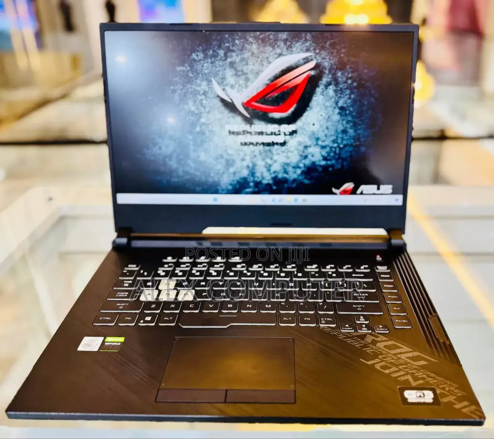 New Laptop Asus ROG Strix G15 G512 16GB Intel Core I7 SSD 1T