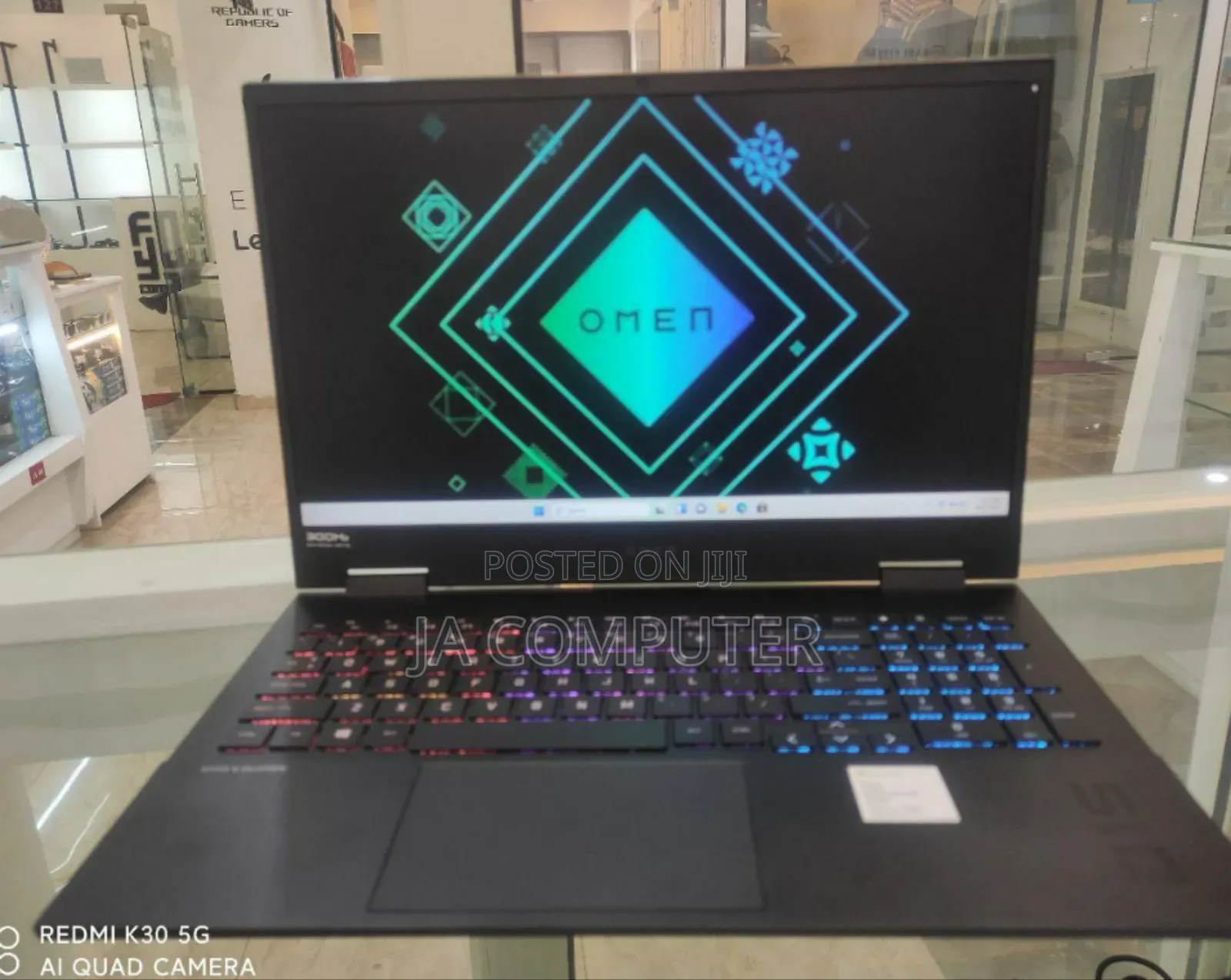New Laptop HP Omen 16 16GB Intel Core I7 SSD 512GB