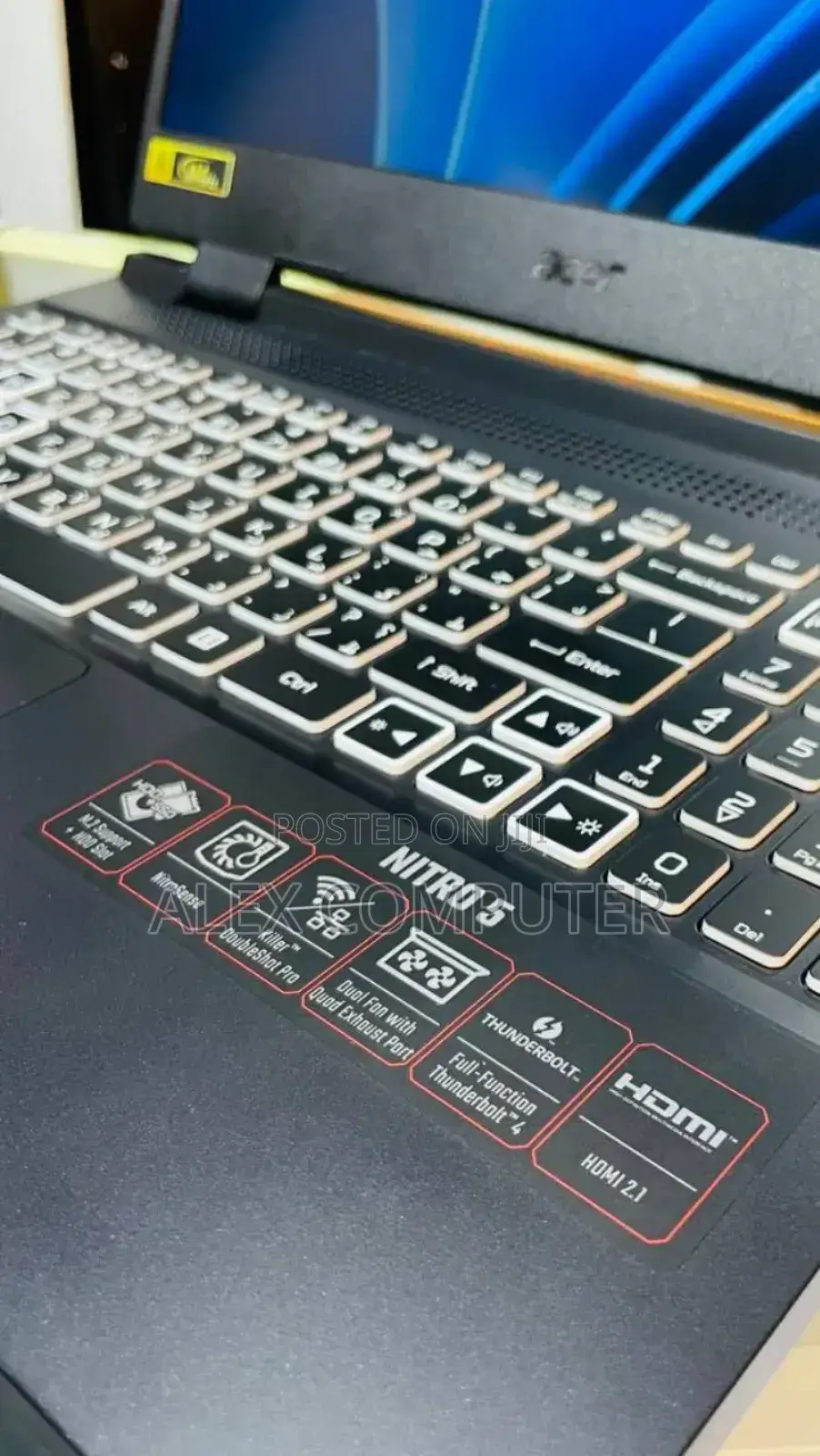 New Laptop Acer Nitro 5 16GB Intel Core I7 SSD 512GB