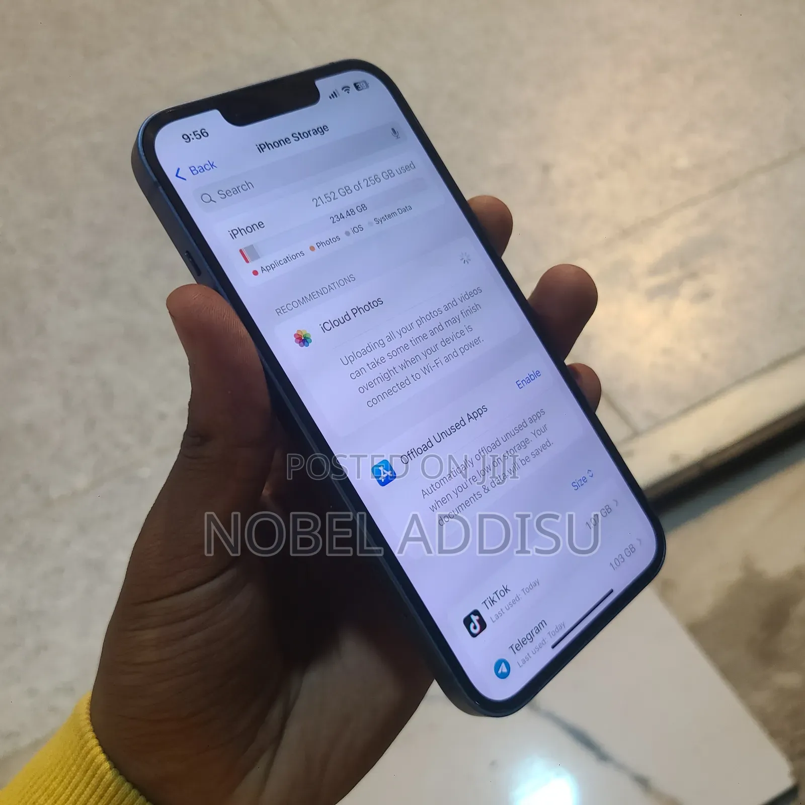 New Apple iPhone 13 256 GB Blue