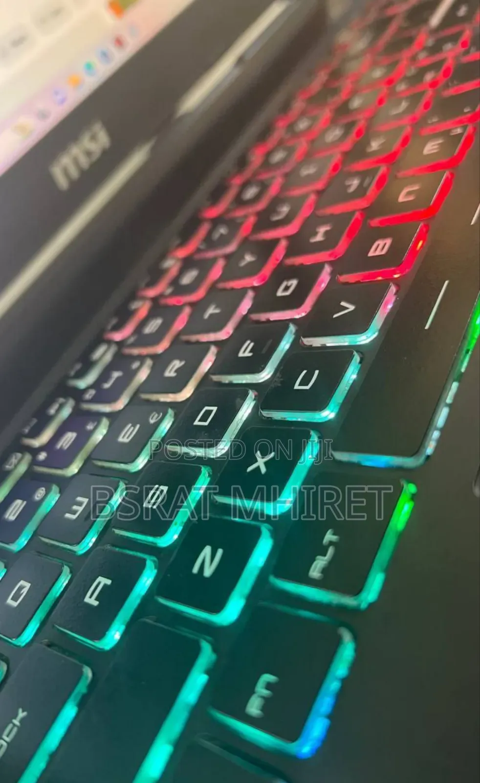 New Laptop MSI GF63 16GB Intel Core I7 HDD+SSD 1T