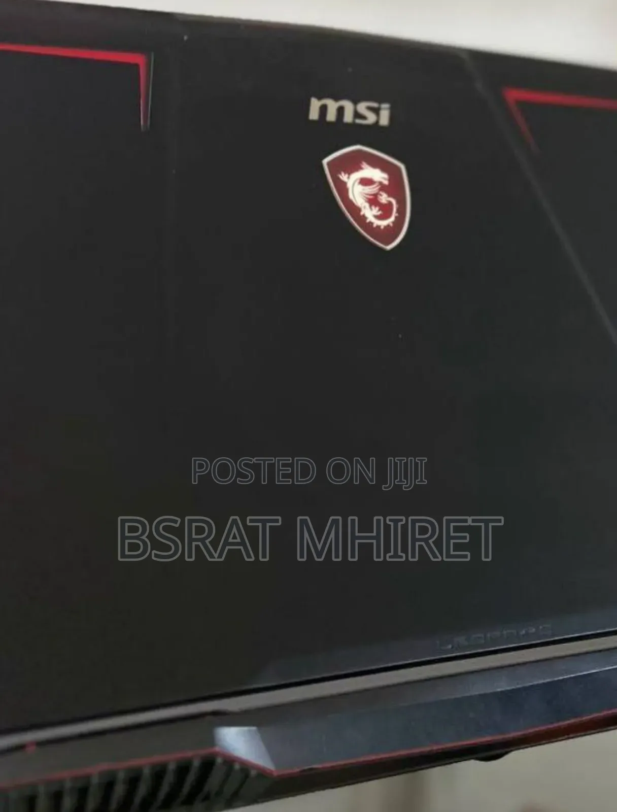 New Laptop MSI GF63 16GB Intel Core I7 HDD+SSD 1T