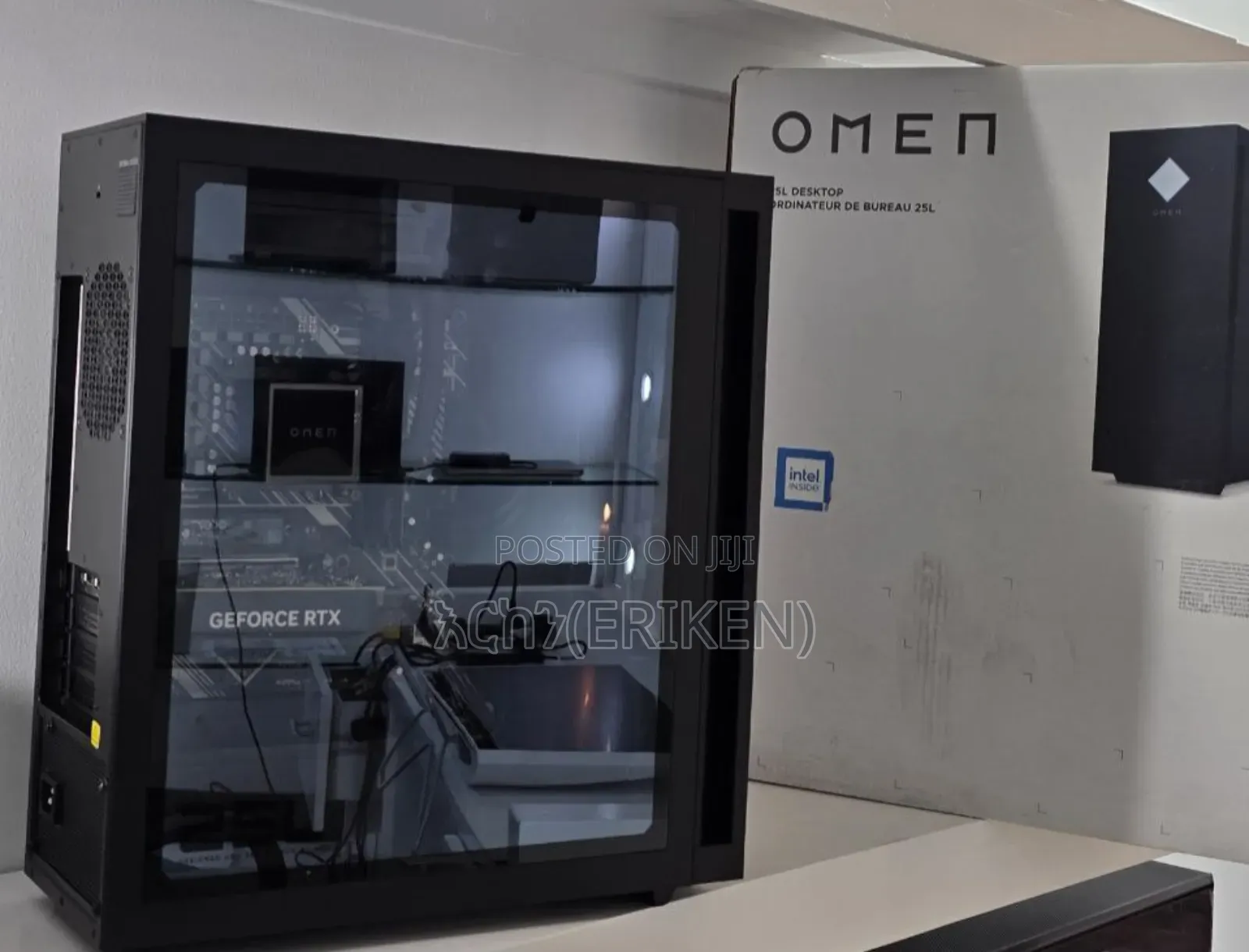 New Desktop Computer HP Omen 25L 32GB Intel Core I7 SSD 1T