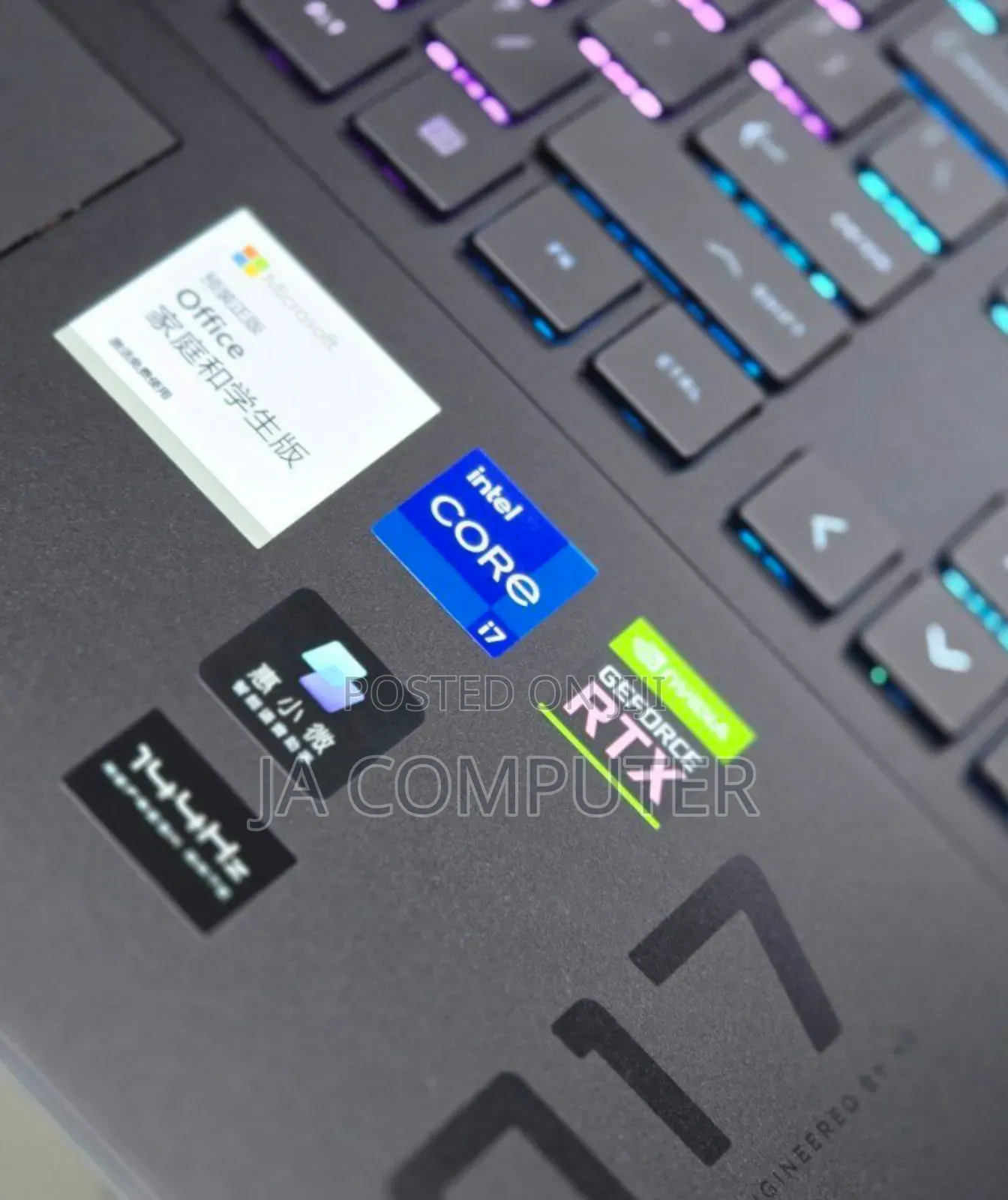 New Laptop HP Omen 17 16GB Intel Core I7 SSD 512GB