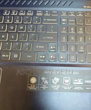 New Laptop Acer Predator Helios 300 16GB Intel Core I7 SSD 512GB