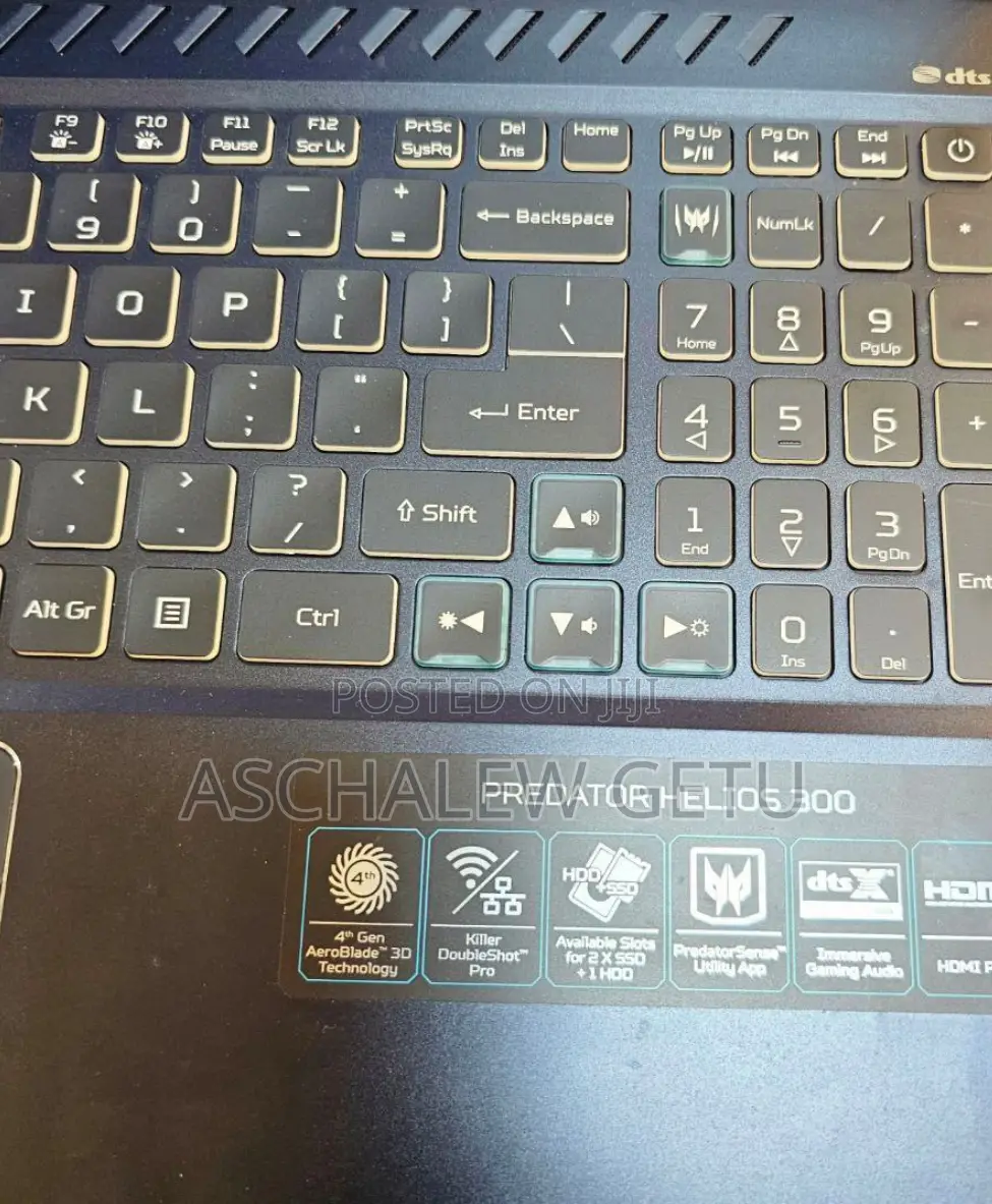 New Laptop Acer Predator Helios 300 16GB Intel Core I7 SSD 512GB