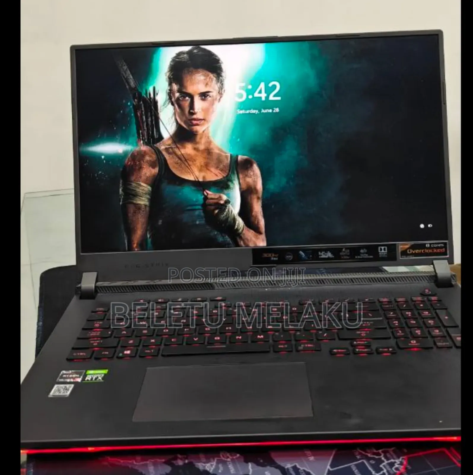 New Laptop Asus ROG Strix G17 16GB AMD Ryzen 9 SSD 1T
