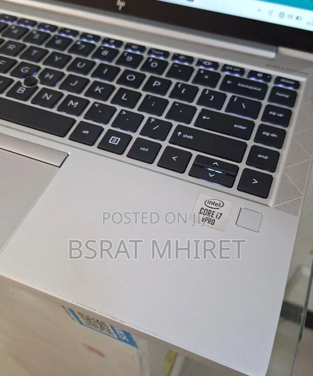 New Laptop HP EliteBook 840 G7 16GB Intel Core I7 SSD 512GB