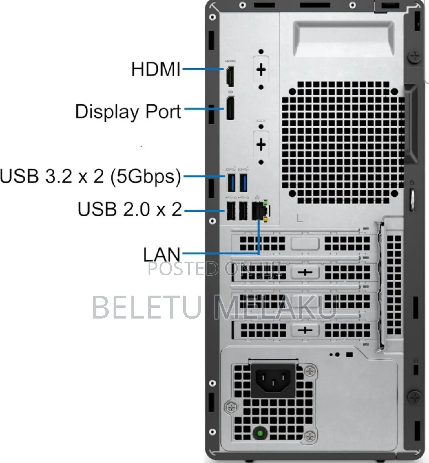 New Desktop Computer Dell Optiplex 7020 8GB Intel Core I5 HDD+SSD 1T