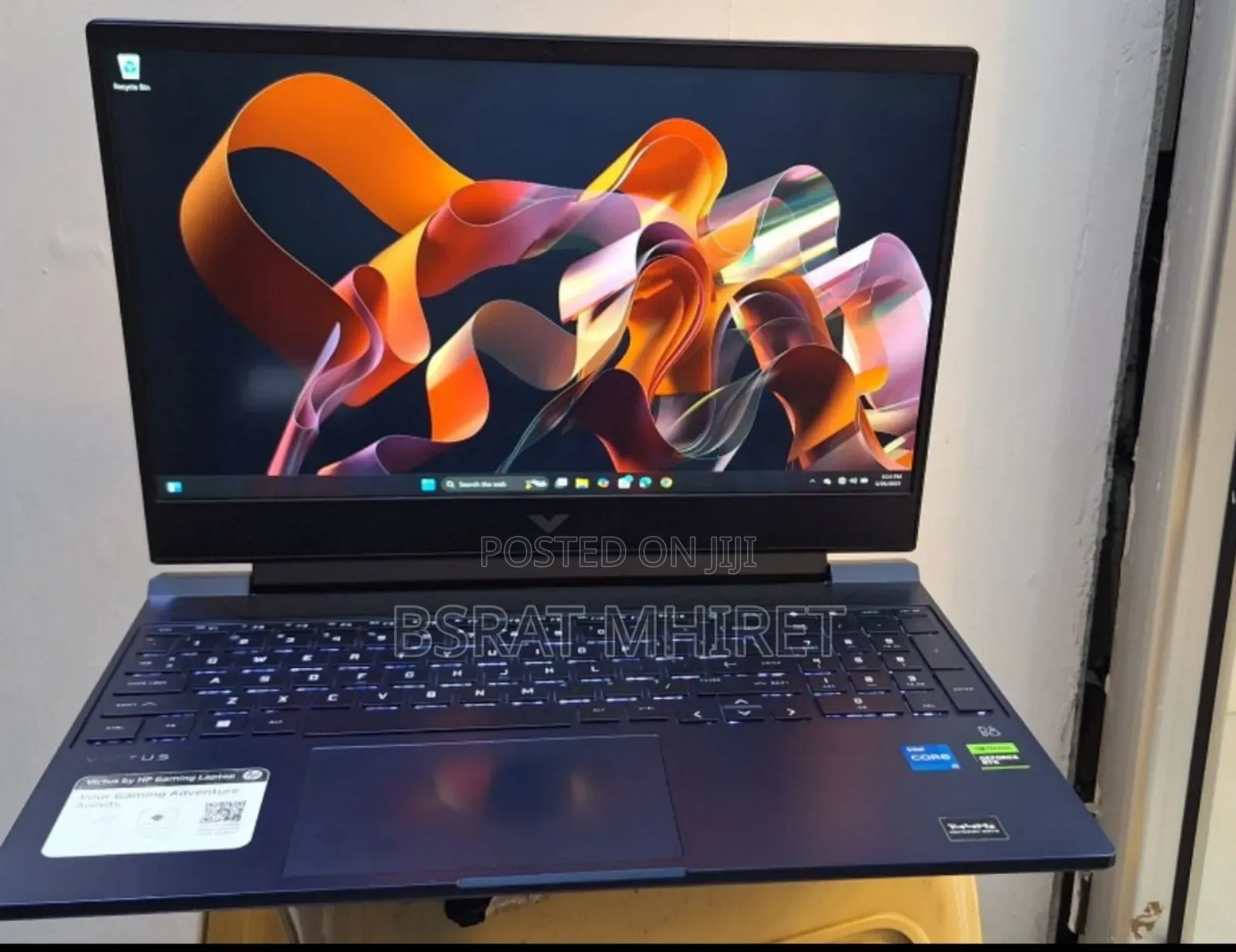 New Laptop HP Victus 16 8GB Intel Core i5 SSD 512GB